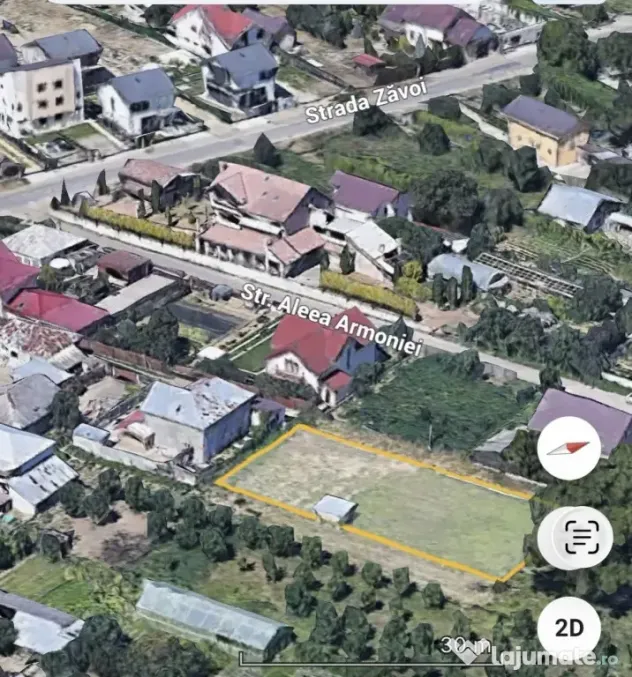 Teren intravilan Stefanesti, utilitati, 36 m deschidere - Stefanesti (Arges)