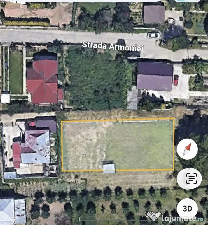Teren intravilan Stefanesti, utilitati, 36 m deschidere - Stefanesti (Arges)