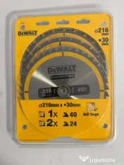 Set 3 discuri pentru ferăstrău circular