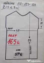 Costum Strugure pentru copii, 3-4- 5-6-7 ani ,165 lei 