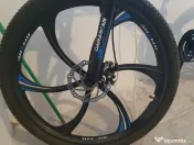 Bicicletă Caraiman, pliabilă, roți 26 inch, cu dublă suspensie, frâne pe disc