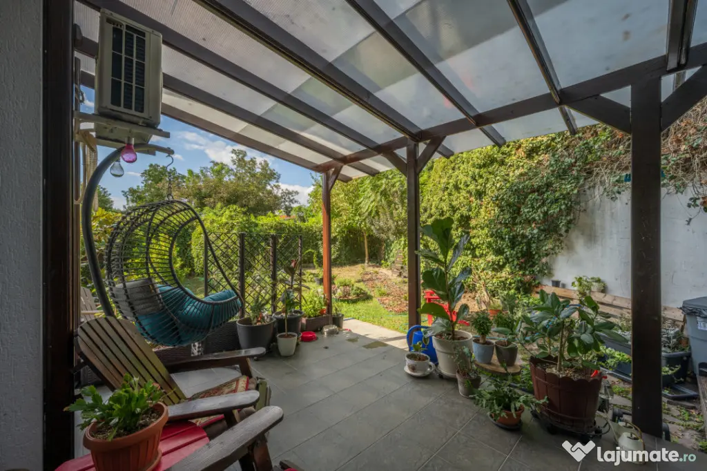 Parter de vilă, 4 camere, 2 băi și grădină 245mp, Parcu - Mogosoaia (Bucuresti-Ilfov)