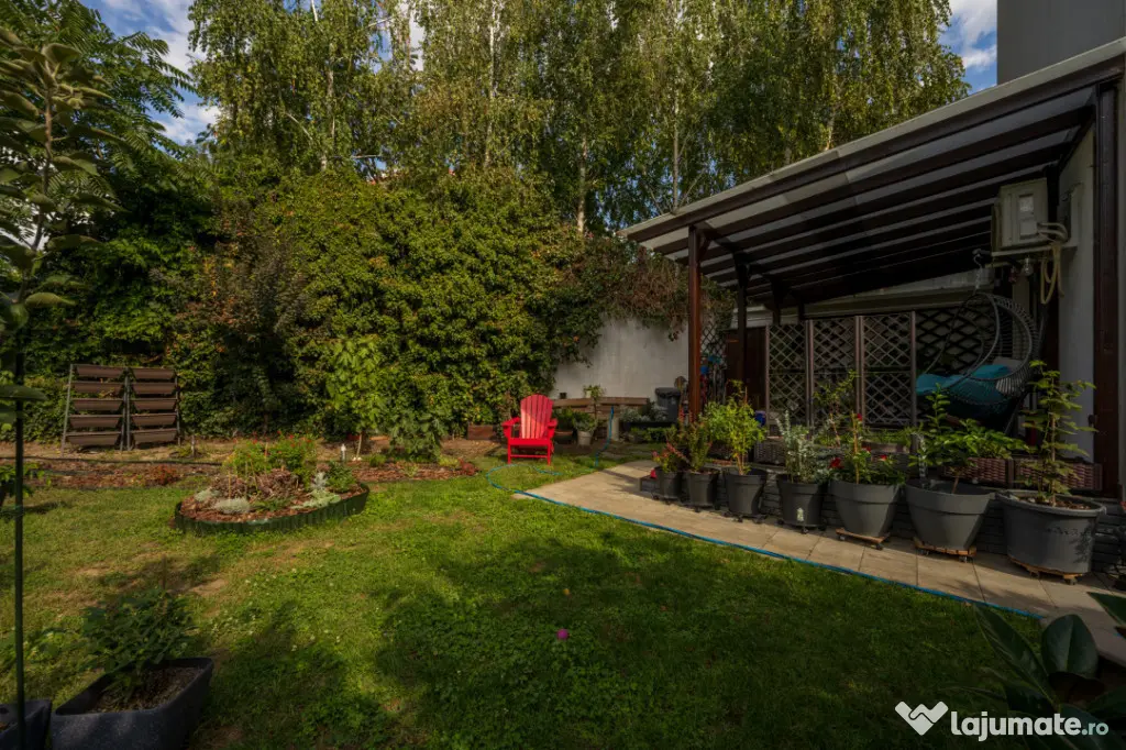Parter de vilă, 4 camere, 2 băi și grădină 245mp, Parcu - Mogosoaia (Bucuresti-Ilfov)
