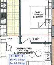 Apartament modern cu 2 camere, ideal pentru locuit sau inves 