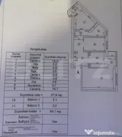 Apartament 3 camere decomandat, Alexandru cel Bun 