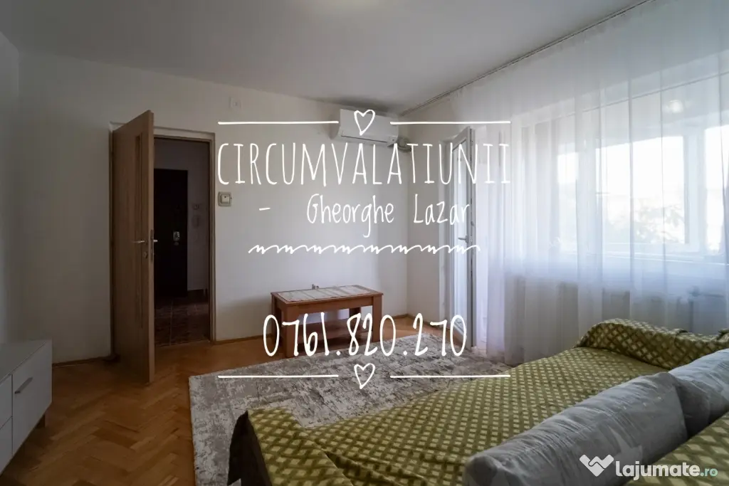 Circumvalatiunii - Apartament 2 camere de închiriat