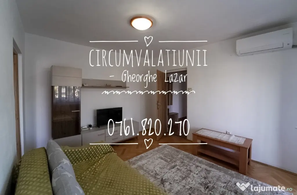 Circumvalatiunii - Apartament 2 camere de închiriat