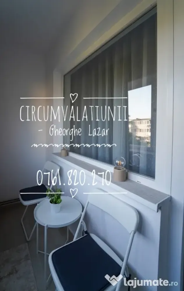 Circumvalatiunii - Apartament 2 camere de închiriat