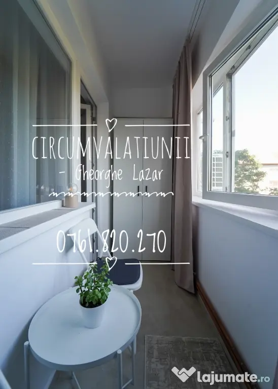 Circumvalatiunii - Apartament 2 camere de închiriat