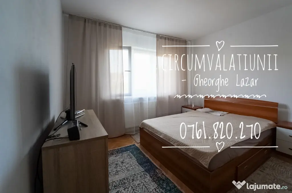 Circumvalatiunii - Apartament 2 camere de închiriat