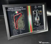 Tablou Formula 1 Personalizat – Circuit + Monopost 3D 