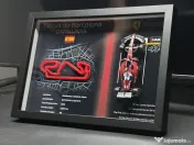 Tablou Formula 1 Personalizat – Circuit + Monopost 3D 