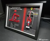 Tablou Formula 1 Personalizat – Circuit + Monopost 3D 