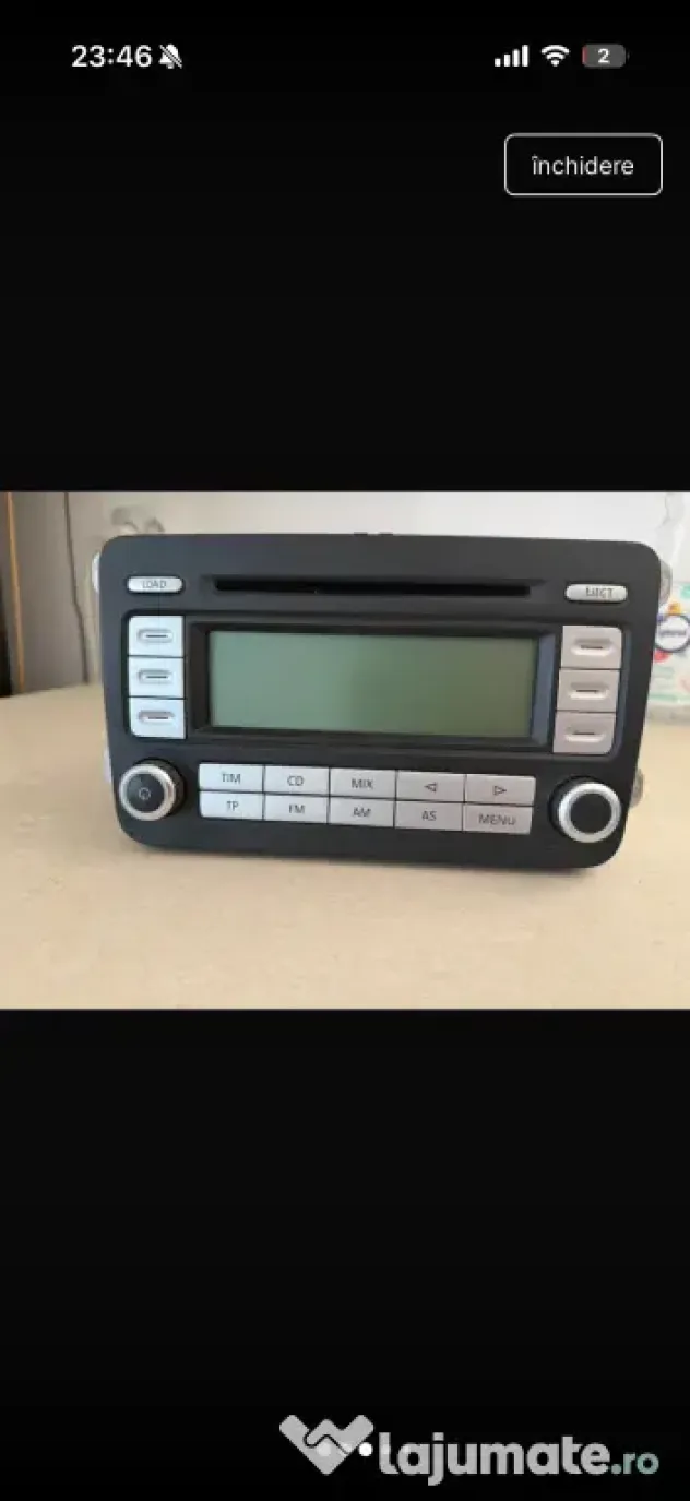 Caserofon auto Golf 5 Original