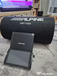 Vând sistem audio Alpine – multimedia + subwoofer