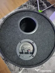 Vând sistem audio Alpine – multimedia + subwoofer 