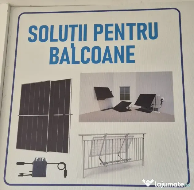 PANOURI FOTOVOLTAICE DE BALCON