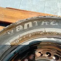Set 4 anvelope cu jante tabla vw transporter Hankook Vantra LT 205/65/R16C 