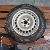 Set 4 anvelope cu jante tabla vw transporter Hankook Vantra LT 205/65/R16C 
