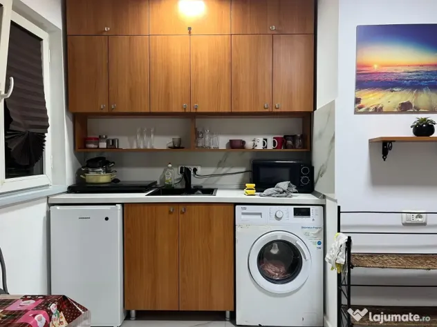 Inchiriere garsonieră modernă & complet utilată, Etaj 1 -Zona Piața Berceni Sud