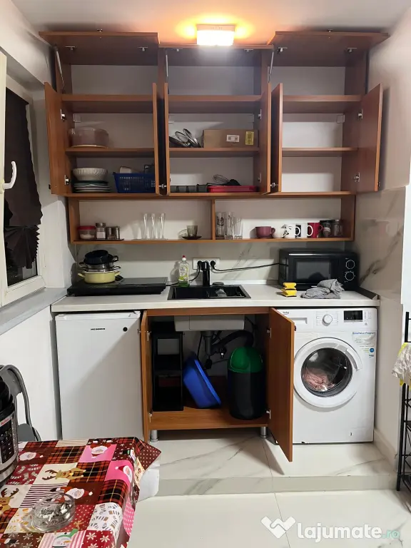 Inchiriere garsonieră modernă & complet utilată, Etaj 1 -Zona Piața Berceni Sud