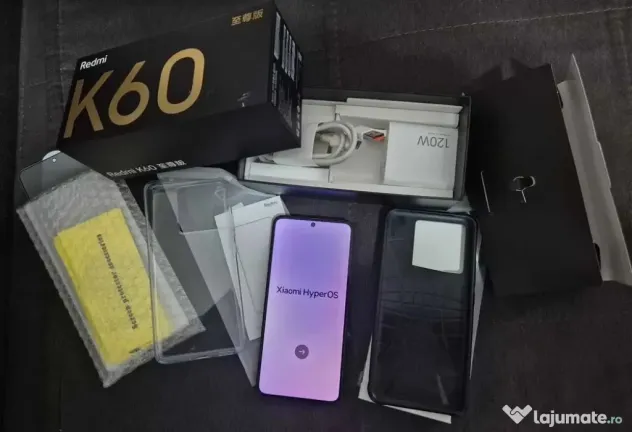 Vand telefon Xiaomi Redmi K60 Ultra 1Tb 24Gb+8Gb ca nou (in cutie + accesorii)