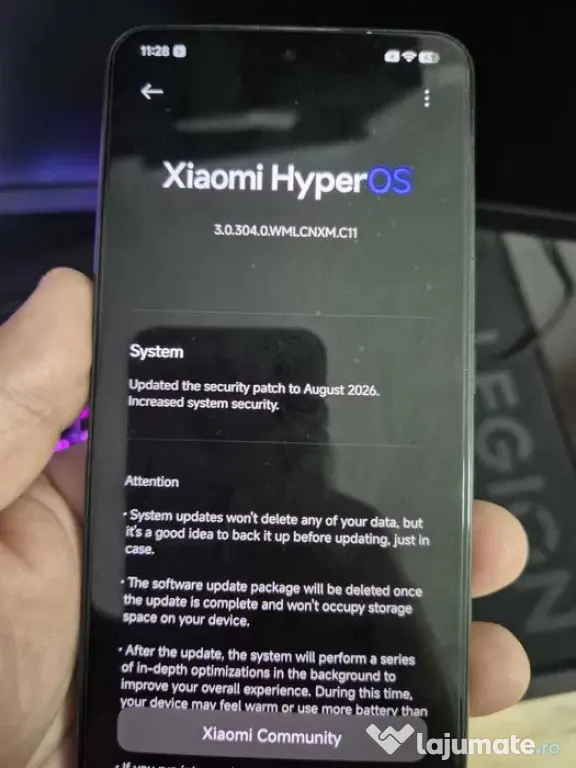 Vand telefon Xiaomi Redmi K60 Ultra 1Tb 24Gb+8Gb ca nou (in cutie + accesorii)
