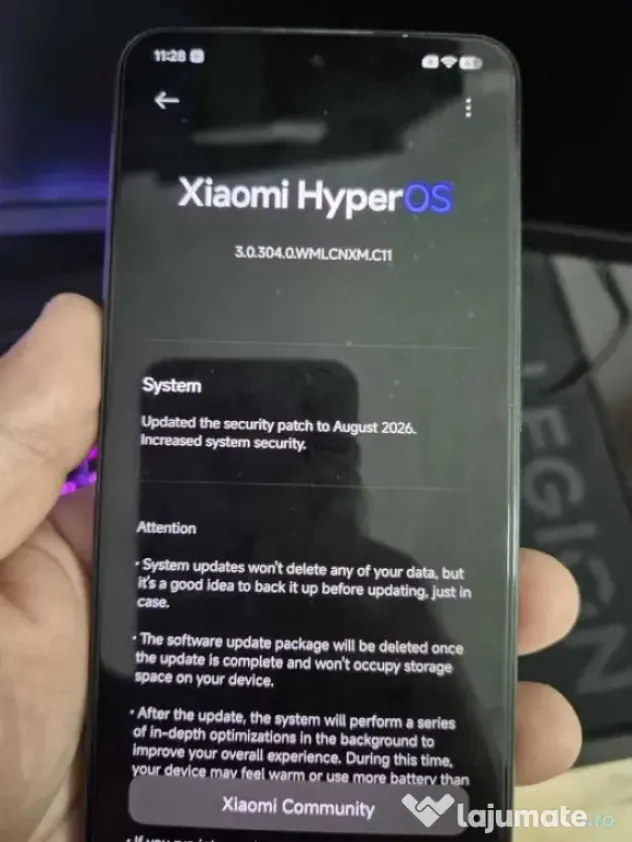 Vand telefon Xiaomi Redmi K60 Ultra 1Tb 24Gb+8Gb ca nou (in cutie + accesorii)