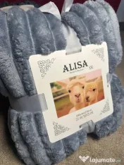 Pătură pufoasă 200x230 cm NOUĂ – Alisa Home Collection