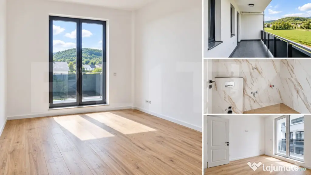 Apartament 3 camere, 62,30 mp + terasă, Zona de Sud, finisa - Bistrita (Bistrita-Nasaud)