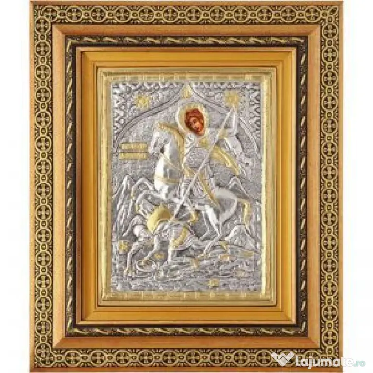 Icoane Argintate-SF Paraschieva,SF Vasile,SF Andrei,si altele Relief 3 D