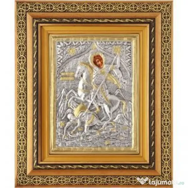 Icoane Argintate-SF Paraschieva,SF Vasile,SF Andrei,si altele Relief 3 D