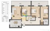 Apartaemnt 4 camere - Pallady 