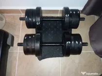 Gantere oțel masiv 70 kg/ 2x35 kg