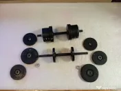 Gantere oțel masiv 70 kg/ 2x35 kg