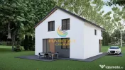 Casă modernă cu 4 camere, teren 414 mp-intrare Berceni 