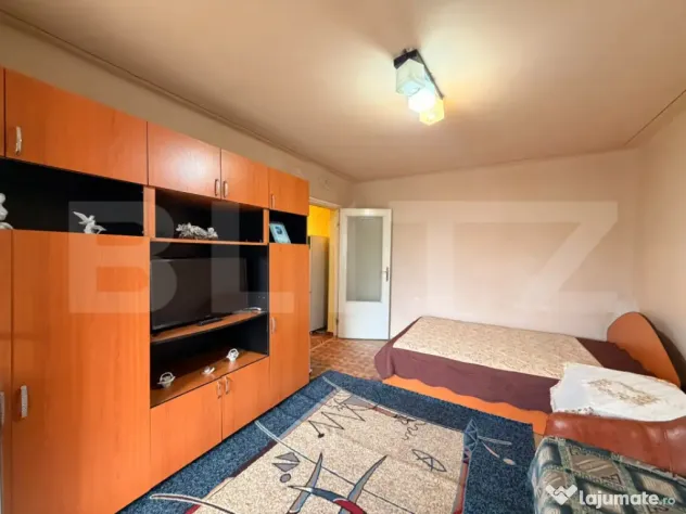 Garsonieră decomandată, 36,65 mp, Valea Roșie Zona Henri - Craiova (Dolj)