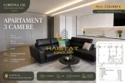 Închiriere Apartament 3 camere LUX - 127 mp - Pipera | Cortina 126 