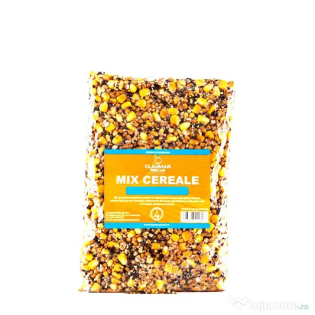 Mix cereale preparate Claumar Pescar, aroma squid, 1kg