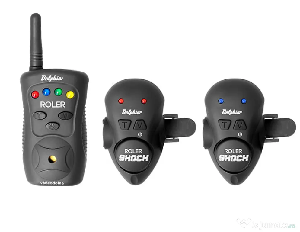 Set Senzori Delphin Roler Shock, Set de 4 si statie