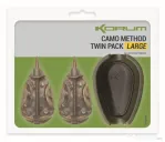 Set Method Feeder Korum Camo Twin Pack, Large, 30g