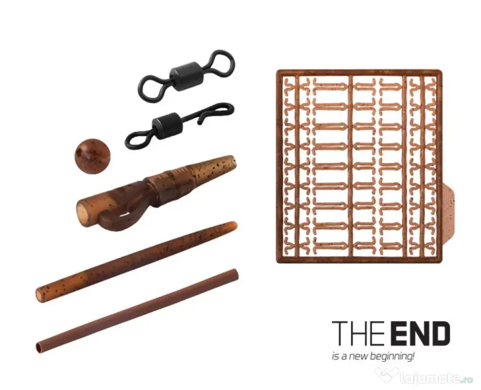 Set Monturi Crap Delphin The End, 10 Accesorii