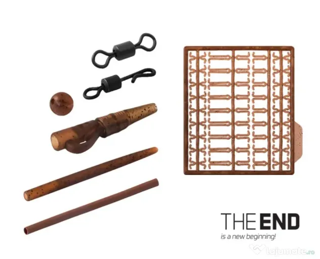 Set Monturi Crap Delphin The End, 10 Accesorii