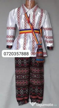 Costum popular pentru copii 7-8-9-10 ani 165 lei 