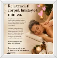 Reincarcare și răsfăt:Masaj de relaxare pentru corp și minte