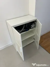 Corp cu uşi, alb, 78x95 cm IKEA BRIMNES