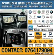Actualizare Harti Navigatie Auto si GPS - Resoftare si Instalare 