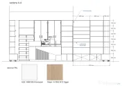 Dulap MDF Stejar - 2.45 m 