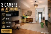 Vânzare Apartament 3 camere bloc 2003 | Aviatorilor | Mobilat si Utilat | 96 mp 
