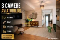 Vânzare Apartament 3 camere bloc 2003 | Aviatorilor | Mobilat si Utilat | 96 mp